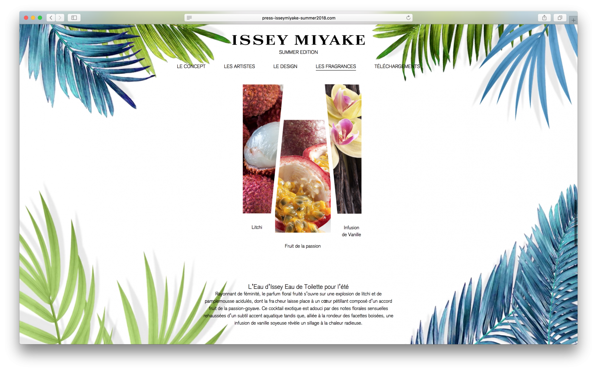 Les Eaux d'&Eacute;t&eacute;