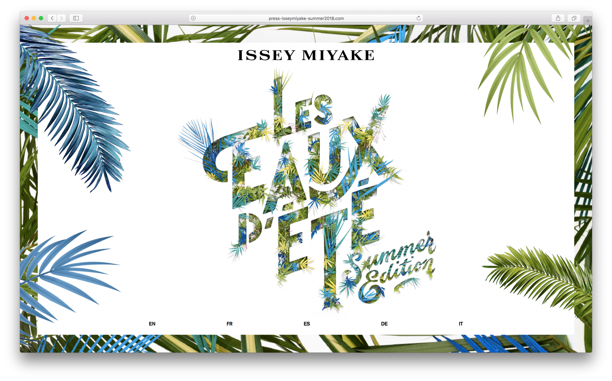 Les Eaux d'&Eacute;t&eacute;